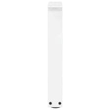 Coffee Table Legs V-Shape 2 pcs White 28x cm Steel 4012621
