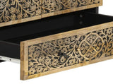 Highboard 60x33x100 cm Solid Wood Mango 358242