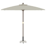 Parasol Base 21kg White Concrete Round 42007322