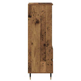Highboard with Drawer Old Wood 40 x 36 x 110 cm Engineered Wood 882732