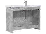 Bathroom Furniture Set Concrete Grey 81 x 40 x 84.5 cm 3404361
