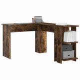 Corner Desk Smoked Oak 140 x 113.5 x 75 cm Engineered Wood 869558