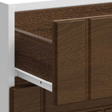 Kitchen Base Cabinet Lucca Brown Oak Engineered Wood 854276