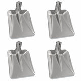 Shovel Head 4 pcs Silver 45 x 38 cm Aluminum 42019401