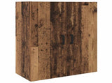 Highboard Old Wood 69.5 x 34 x 180 cm Engineered Wood 3415832