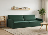 3 Seater Sofa Dark Green 190 x 81 x 82 cm Velvet 42041122