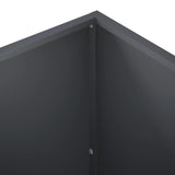 Garden Planter 2 pcs Anthracite 50 x 50 x 75 cm 8005391
