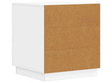 Bedside Cabinet with Drawer High Gloss White 43 x 41 x 63.5 cm 895249