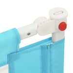 Toddler Safety Bed Rail Blue 190x25 cm Fabric 10214