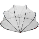 Pool Dome Folding Manual Transparent 336 x 322 x 160 cm PVC 42001104