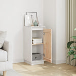 Sideboard White 31.5x34x75 cm Solid Wood Pine 813352