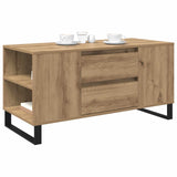 Coffee Table Artisan Oak 102 x 44.5 x 50 cm Engineered Wood 882697