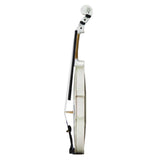 New 4/4 Acoustic Violin Case Bow Rosin White 23313207