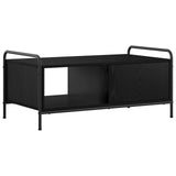 Coffee Table Black Oak 90 x 49 x 41 cm Engineered Wood 8013578