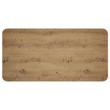 Dining Table 100 x 50 x 75 cm Engineered Wood Artisan Oak 8007701