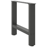 Coffee Table Legs Anthracite 2 pcs 50x cm Steel 4013282
