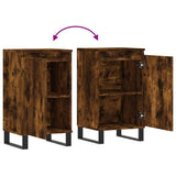 Sideboard Smoked Oak 40x35x70 cm Engineered Wood 831078