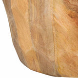 285910 Drum Stool Solid Mango Wood