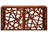 Air Conditioner Cover Rusty 90 x 40 x 60 cm Weathering Steel 8014156