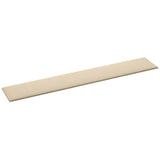 Wall Headboard 12 pcs Cream 90 x 15 cm Fabric 4008357