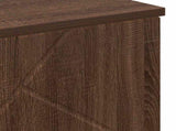 Bathroom Cabinet with Storage Brown Oak 60 x 35 x 80 cm 883311