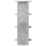 Side Cabinet Concrete Grey 40 x 40 x 100 cm Engineered Wood 899846