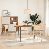 Table Top Light Brown 140x60x4 cm Solid Wood Oak Oval 4009052