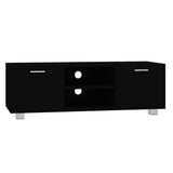 TV Cabinet Black 120x40.5x35 cm Engineered Wood 342617