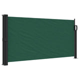 ZNTS Retractable Side Awning Dark Green 100x500 cm 4004395