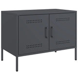 TV Cabinets 2 pcs Anthracite 68x39x50.5 cm Steel 842939
