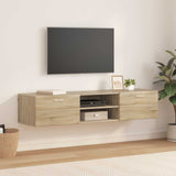 Wooden Cabinet Sonoma Oak 150 x 39 x 30 cm Engineered Wood 880233