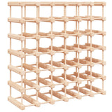 Wine Rack for 42 Bottles 68.5x23x68.5 cm Solid Wood Pine 353752