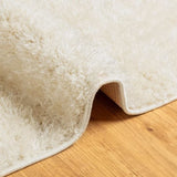 Rug ISTAN High Pile Shiny Look Cream 160x230 cm 375666
