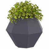 Planter 2 pcs Anthracite 50 x 50 x 40 cm Steel 884057