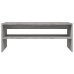 ZNTS Coffee Table Grey Sonoma 100x40x40 cm Engineered Wood 815256