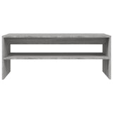 ZNTS Coffee Table Grey Sonoma 100x40x40 cm Engineered Wood 815256