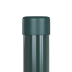 Fence Posts 12 pcs Green 120 cm Powder-coated steel 42012732