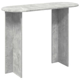 Console Table Concrete Grey 100 x 39.5 x 75 cm Engineered Wood 8001152