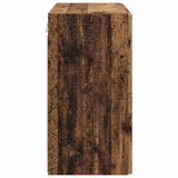 TV Wall Cabinet Old Wood 59.5 x 31 x 60 cm Engineered Wood 892357