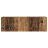 Wall Mounted TV cabinets 6 pcs Old Wood Engineered Wood 3328987