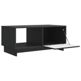 Coffee Table Black 90 x 50 x 40 cm Engineered Wood 894036