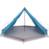 Family Tent Tipi 8-Person Blue Waterproof 94583
