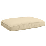 Cushion Beige 120 x 80 x 12 cm Oxford Fabric 42001571