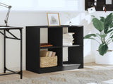 Bookcase Black 68.5x32x75 cm Engineered Wood 852808