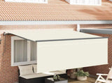 Retractable Awning Cream 300 x 200 cm Polyester and Aluminium 3329496
