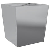 ZNTS Garden Planters 50x50x50 cm 2 pcs Galvanised Steel 851077