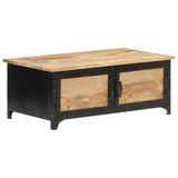 ZNTS Coffee Table 90x50x35 cm Solid Mango Wood 289103