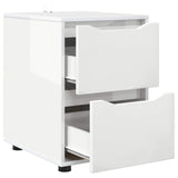 Storage Cabinet High Gloss White 40 x 48 x 57 cm 888841