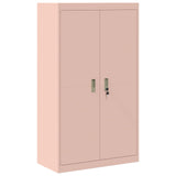 Storage Cabinet Pink 80 x 40 x140 cm Steel 3406179