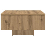 Coffee Table Artisan Oak 60x60x31.5 cm Engineered Wood 856551
